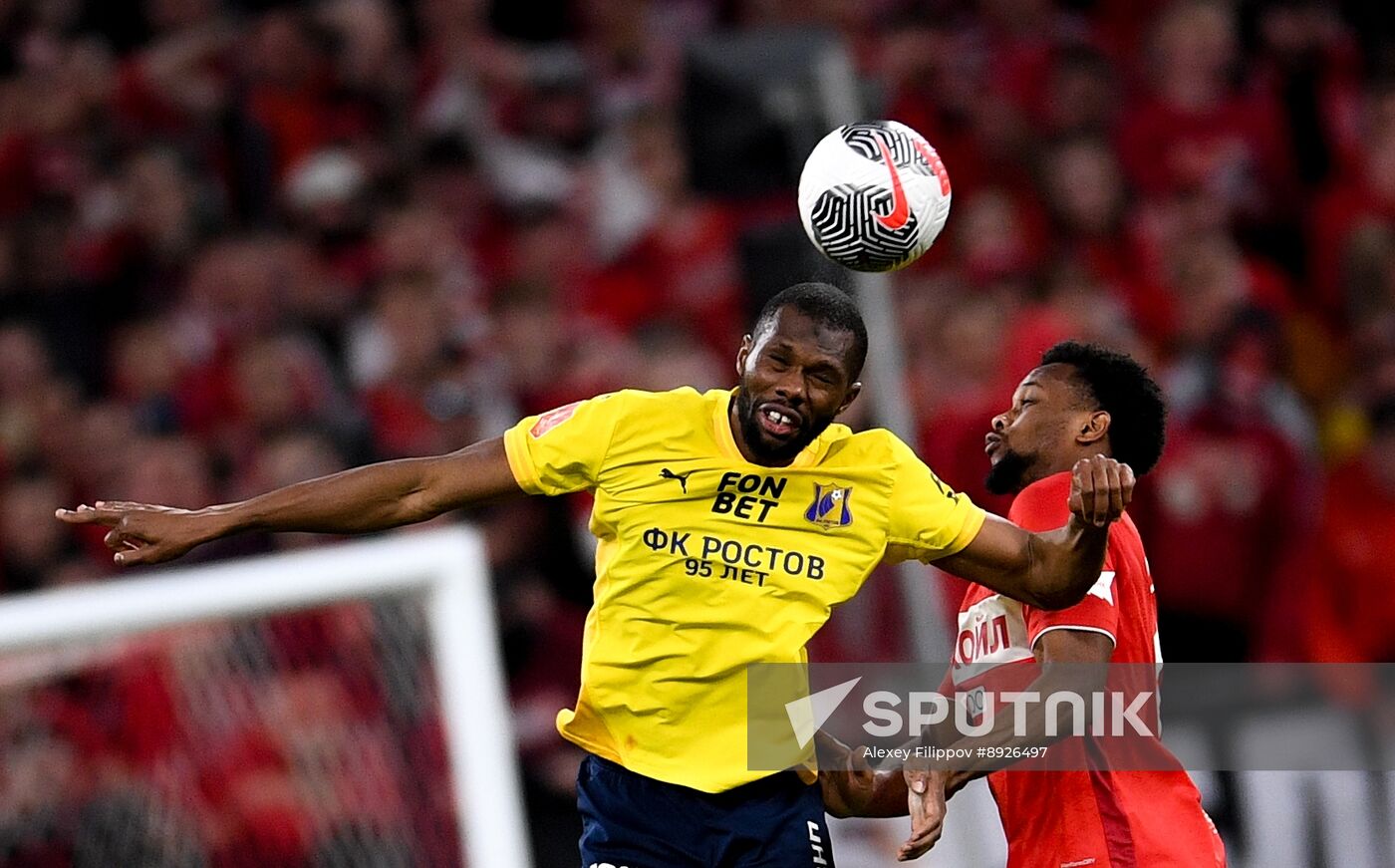 Russia Soccer Cup Spartak - Rostov