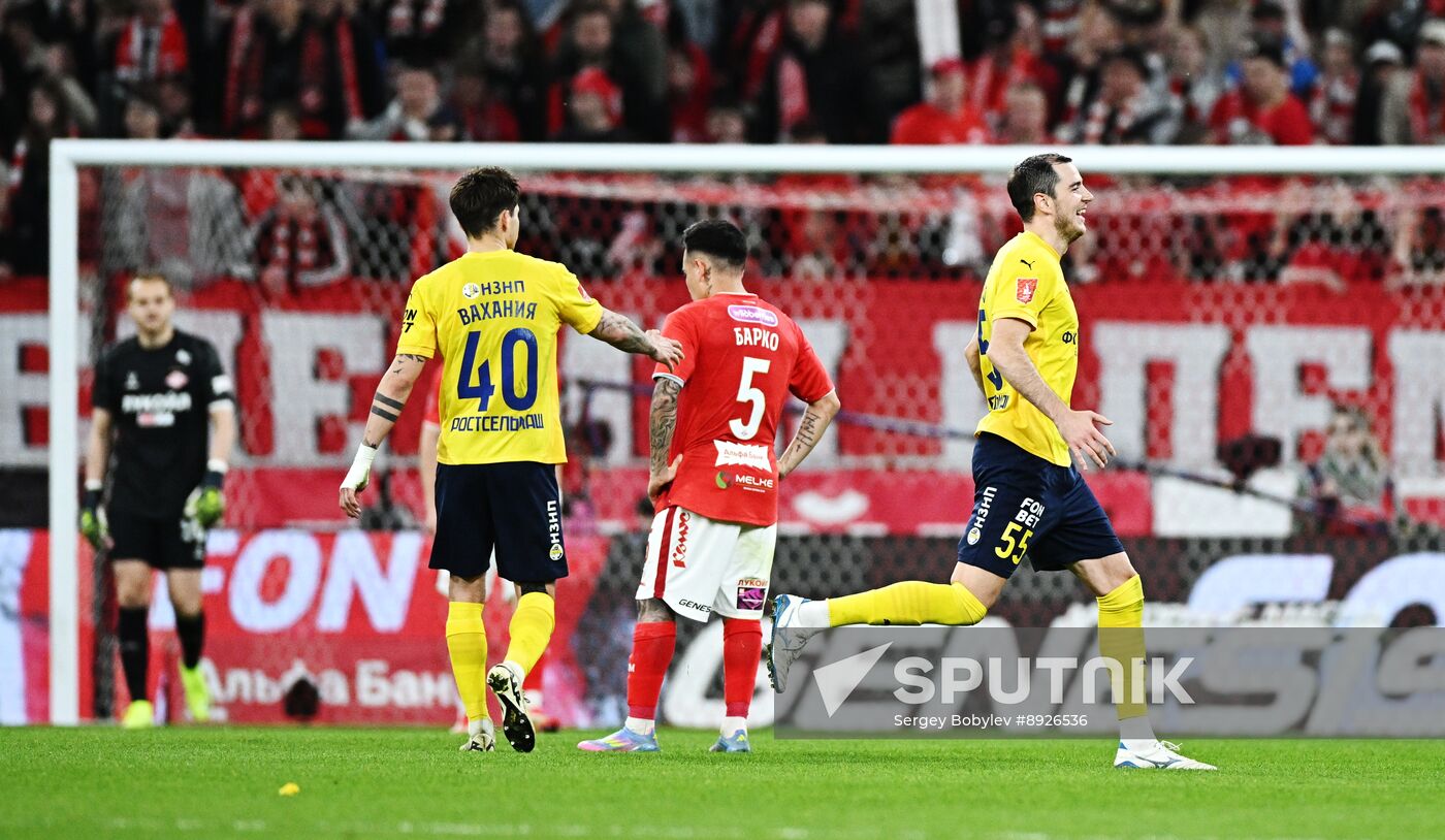 Russia Soccer Cup Spartak - Rostov