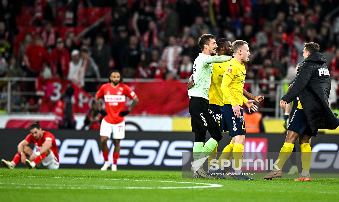 Russia Soccer Cup Spartak - Rostov