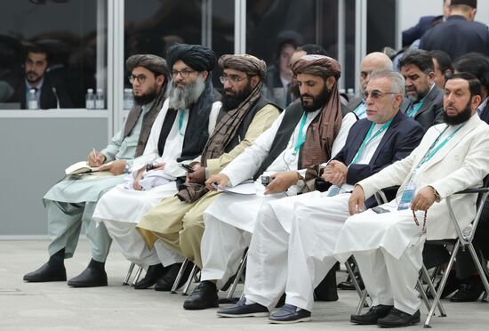 The XVI International Economic Forum “RUSSIA — ISLAMIC WORLD: KAZANFORUM” 2025. The Russian-Afghan Business Forum. Location: Russia, Republic of Tatarstan, Kazan. Author: Anatoly Medved/Sputnik. KAZANFORUM 2025. Russian-Afghan Business Forum