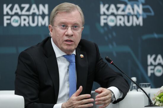 KAZANFORUM 2025. Session on North-South international transport corridor