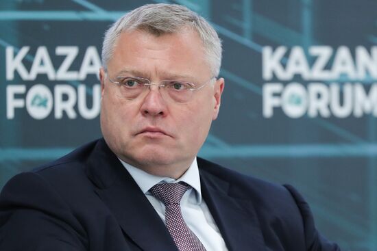 KAZANFORUM 2025. Session on North-South international transport corridor