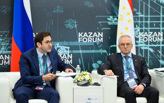 KAZANFORUM 2025. Meeting of Russian-Tajikistani Business Council