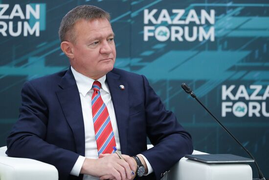KAZANFORUM 2025. Session on North-South international transport corridor