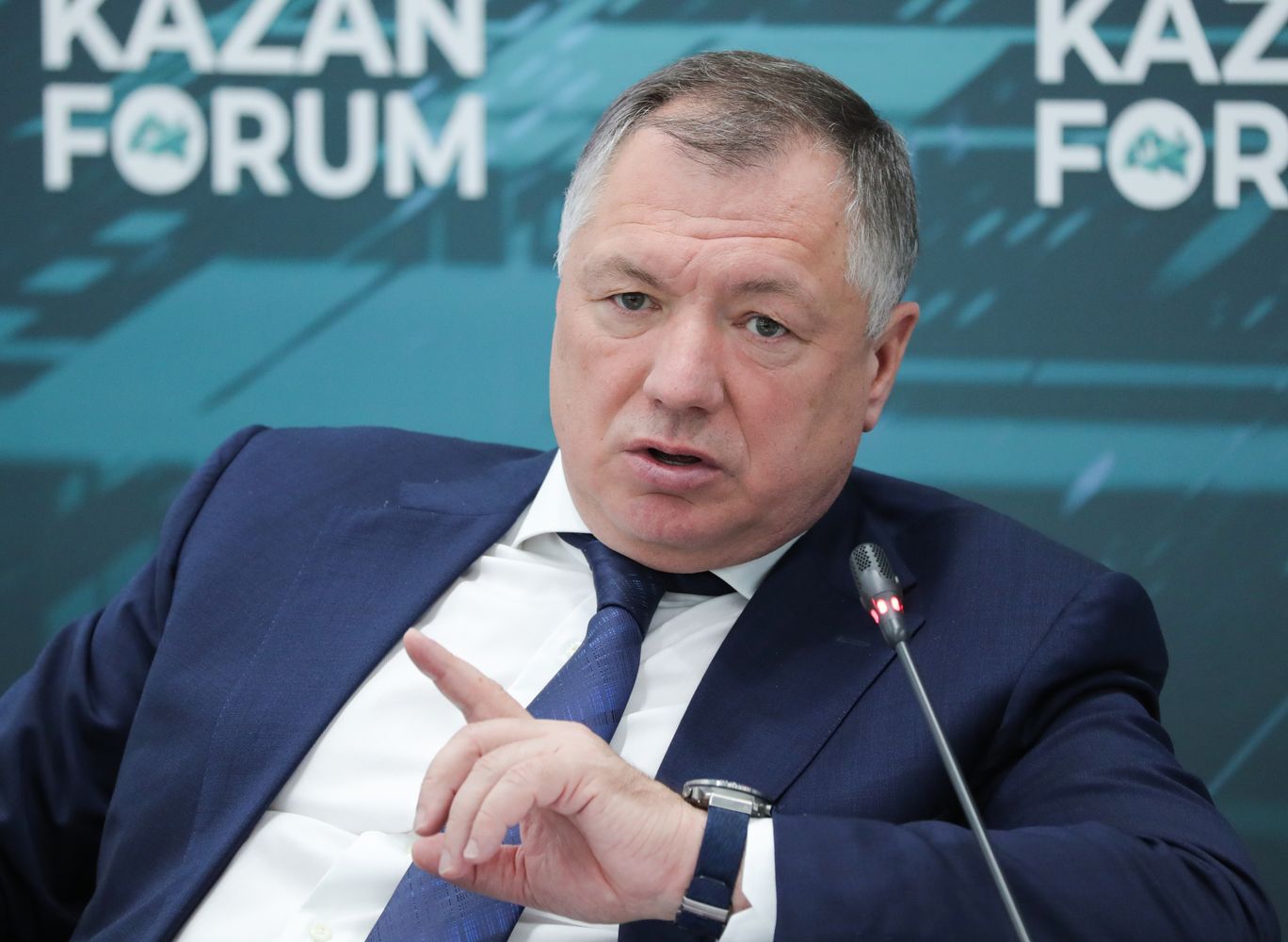 KAZANFORUM 2025. Session on North-South international transport corridor
