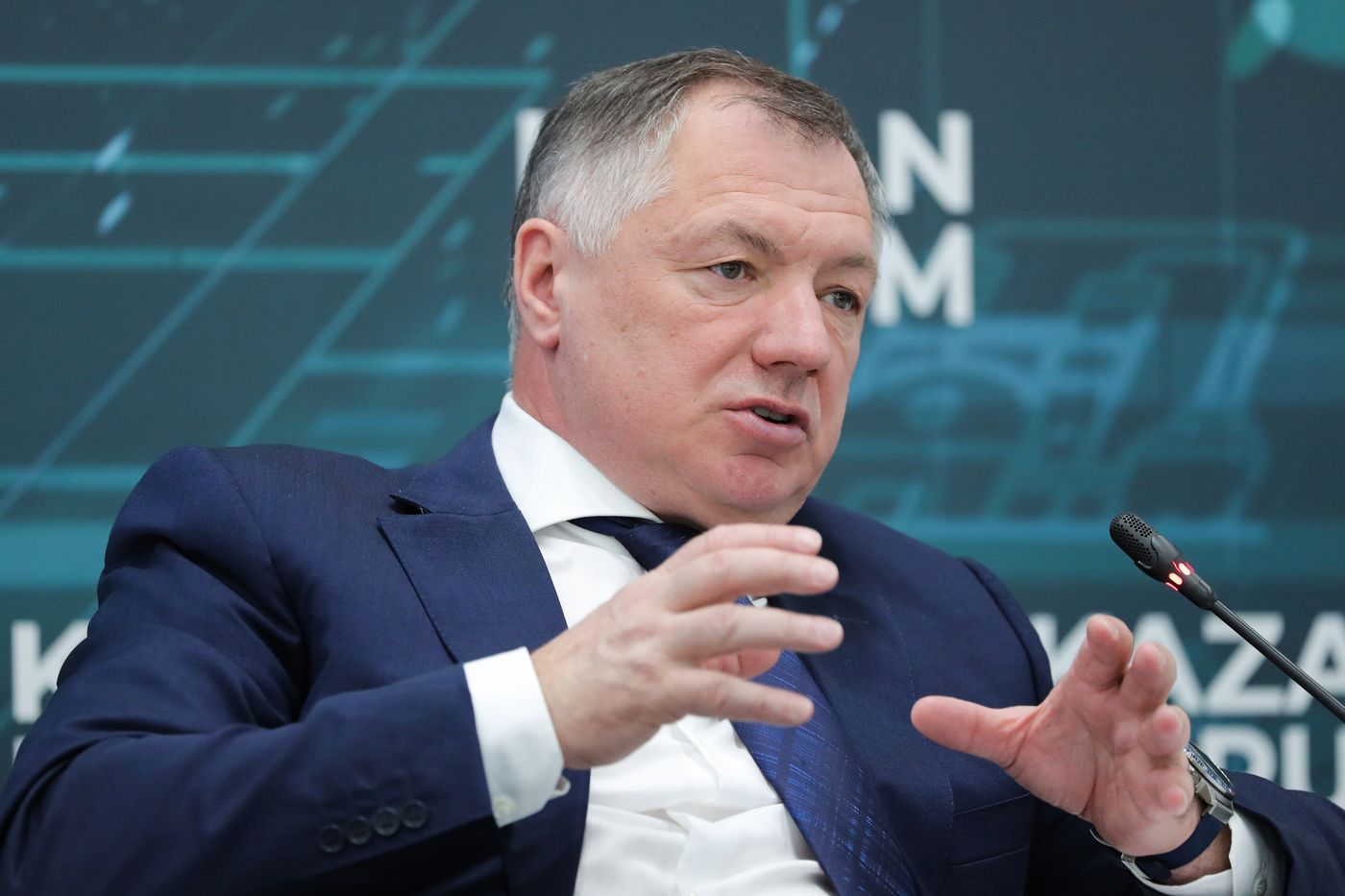 KAZANFORUM 2025. Session on North-South international transport corridor