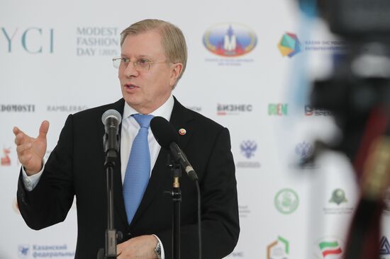 KAZANFORUM 2025. Press scrums