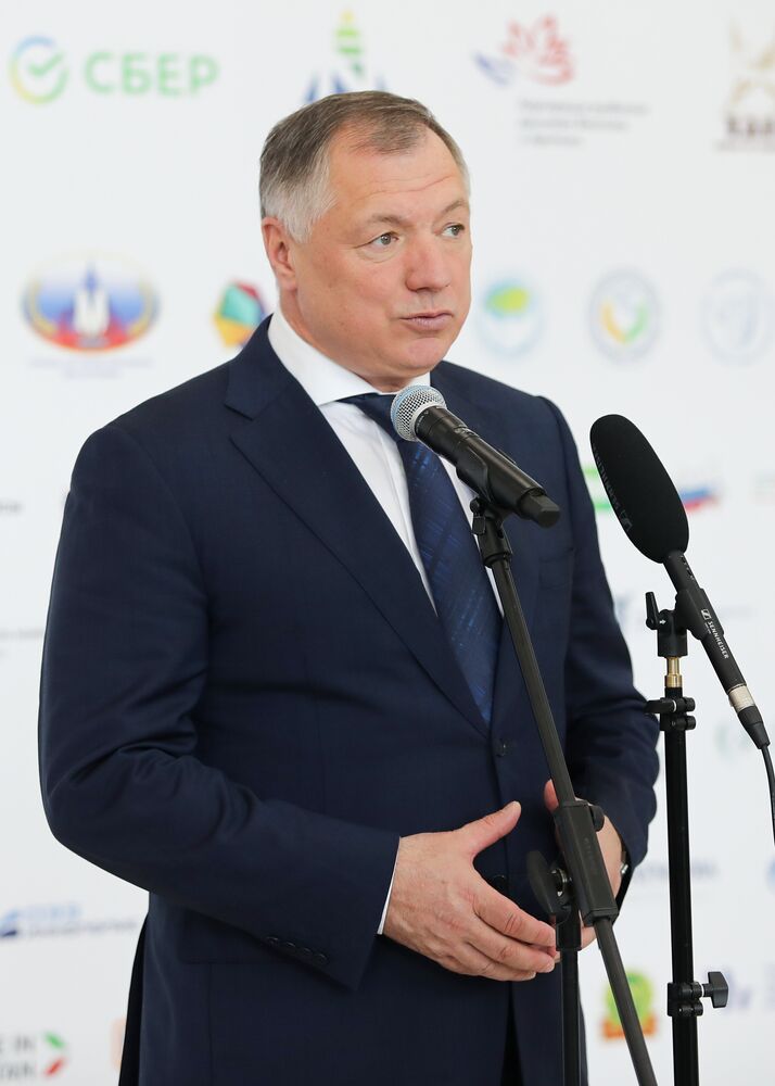 KAZANFORUM 2025. Press scrums