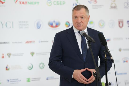 KAZANFORUM 2025. Press scrums