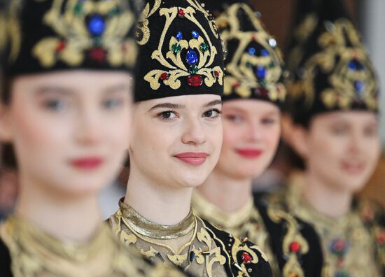On the sidelines of the XVI International Economic Forum "RUSSIA - ISLAMIC WORLD: KAZANFORUM." Location: Russia, Republic of Tatarstan, Kazan. Author: Ilya Pitalev/Sputnik. "KAZANFORUM" 2025. On the sidelines