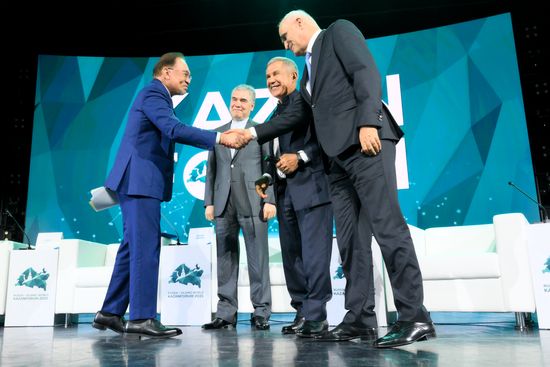 KAZANFORUM 2025. Plenary session: Digitalization: New Reality and Additional Opportunities For Expanding Cooperation