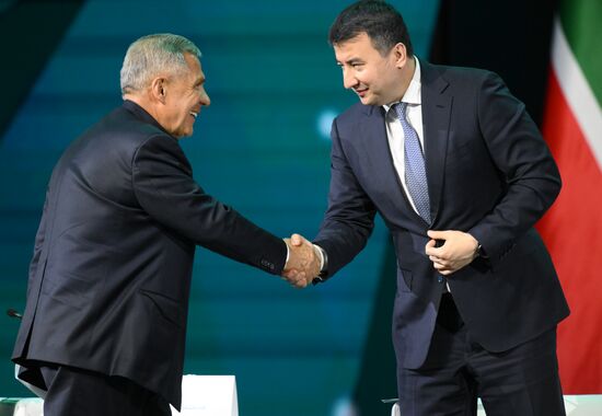 KAZANFORUM 2025. Plenary session: Digitalization: New Reality and Additional Opportunities For Expanding Cooperation