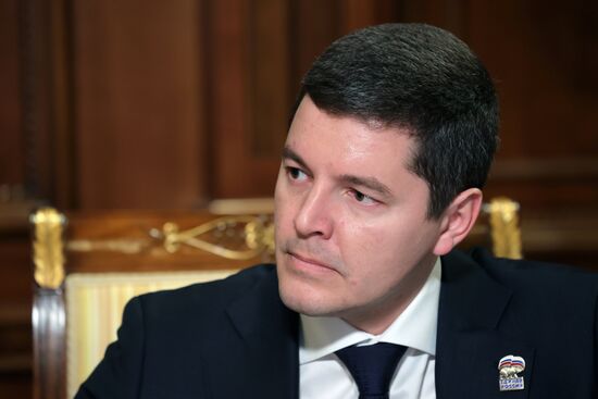 Russia Medvedev Yamal-Nenets Autonomous Area Governor