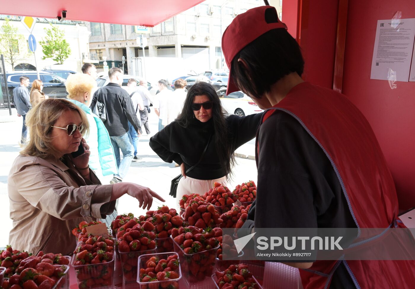 Russia Berries Selling