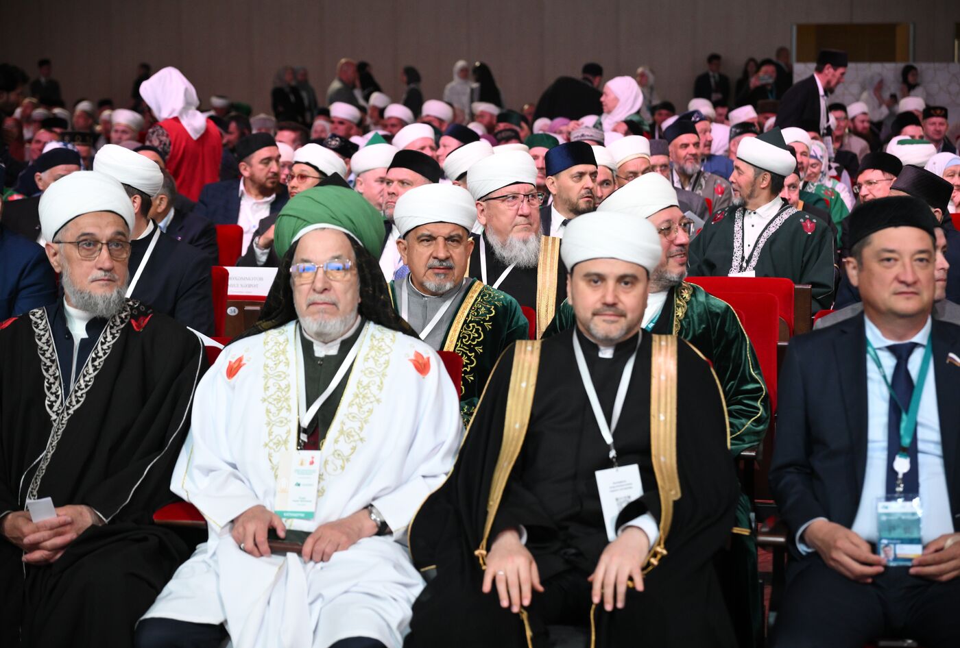 KAZANFORUM 2025. Plenary meeting of XV All-Russian Forum of Tatar Religious Leaders titled “National Identity and Religion”