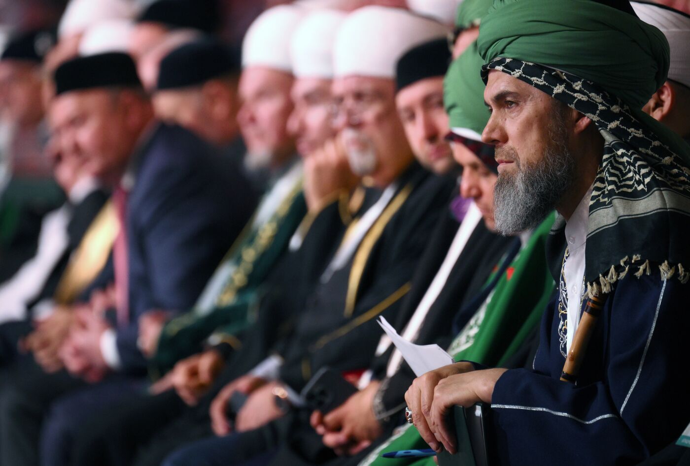 KAZANFORUM 2025. Plenary meeting of XV All-Russian Forum of Tatar Religious Leaders titled “National Identity and Religion”