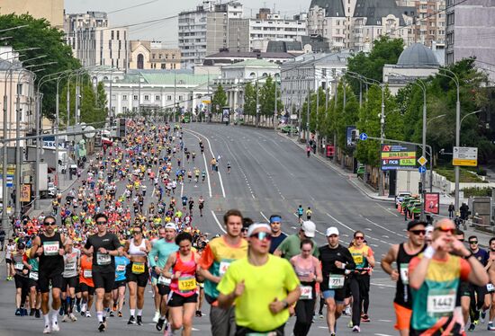 Russia Athletics Relay Race