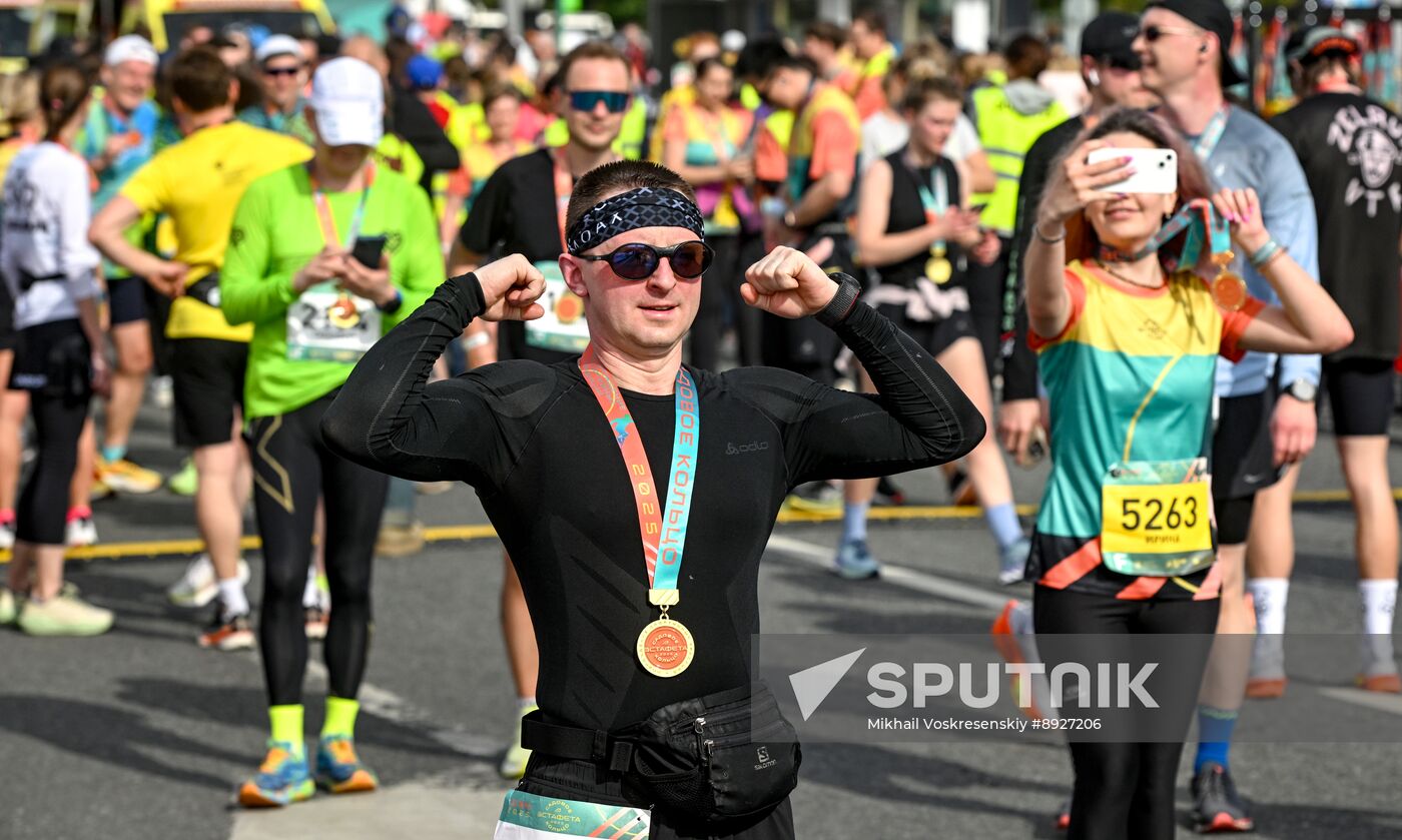 Russia Athletics Relay Race