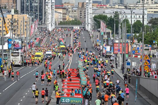 Russia Athletics Relay Race