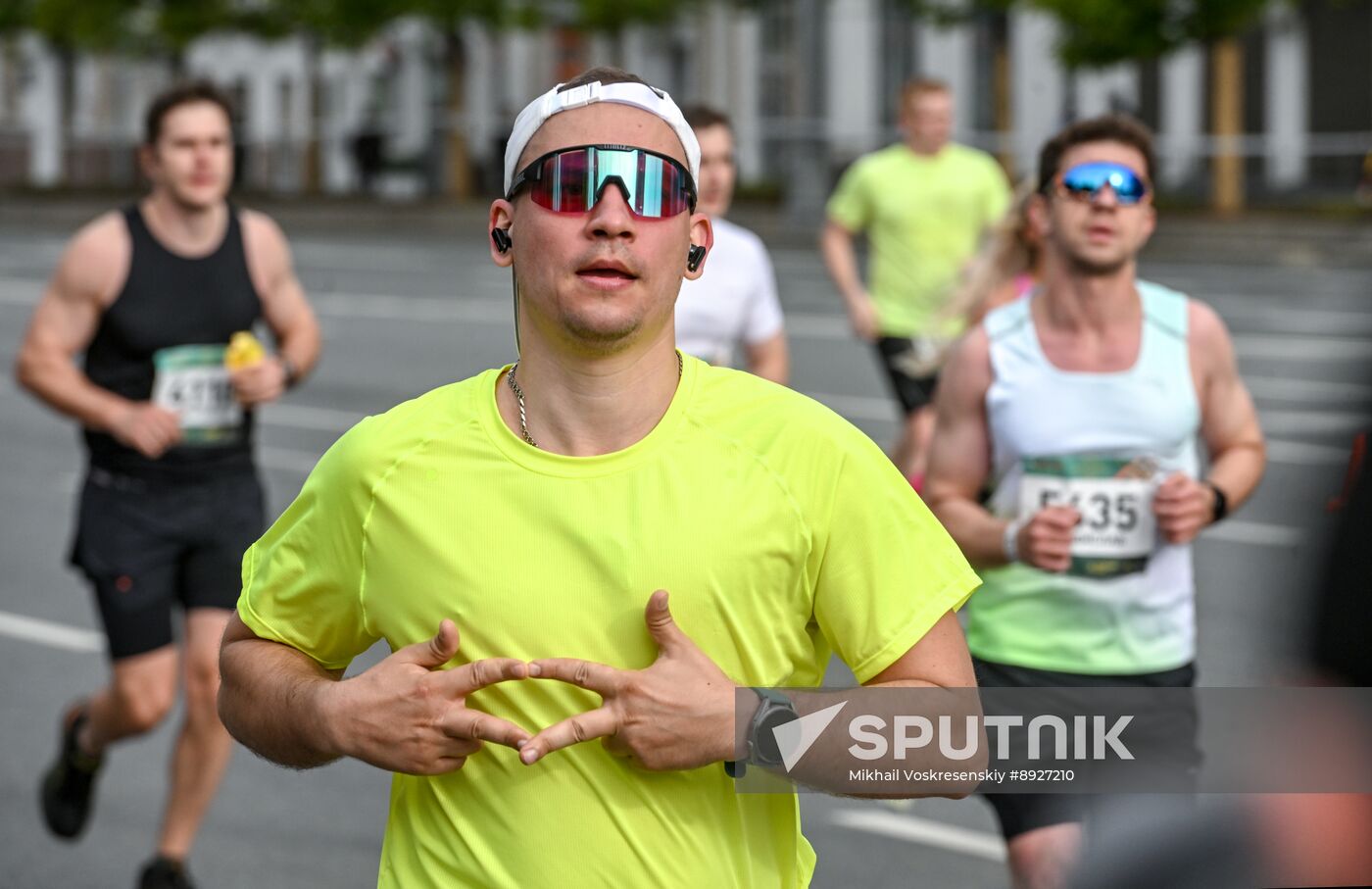 Russia Athletics Relay Race