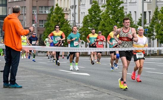 Russia Athletics Relay Race
