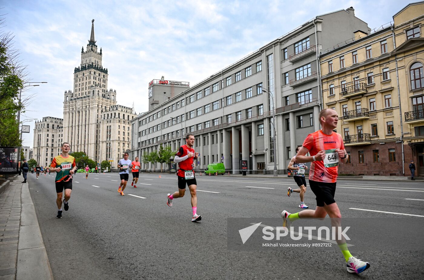 Russia Athletics Relay Race