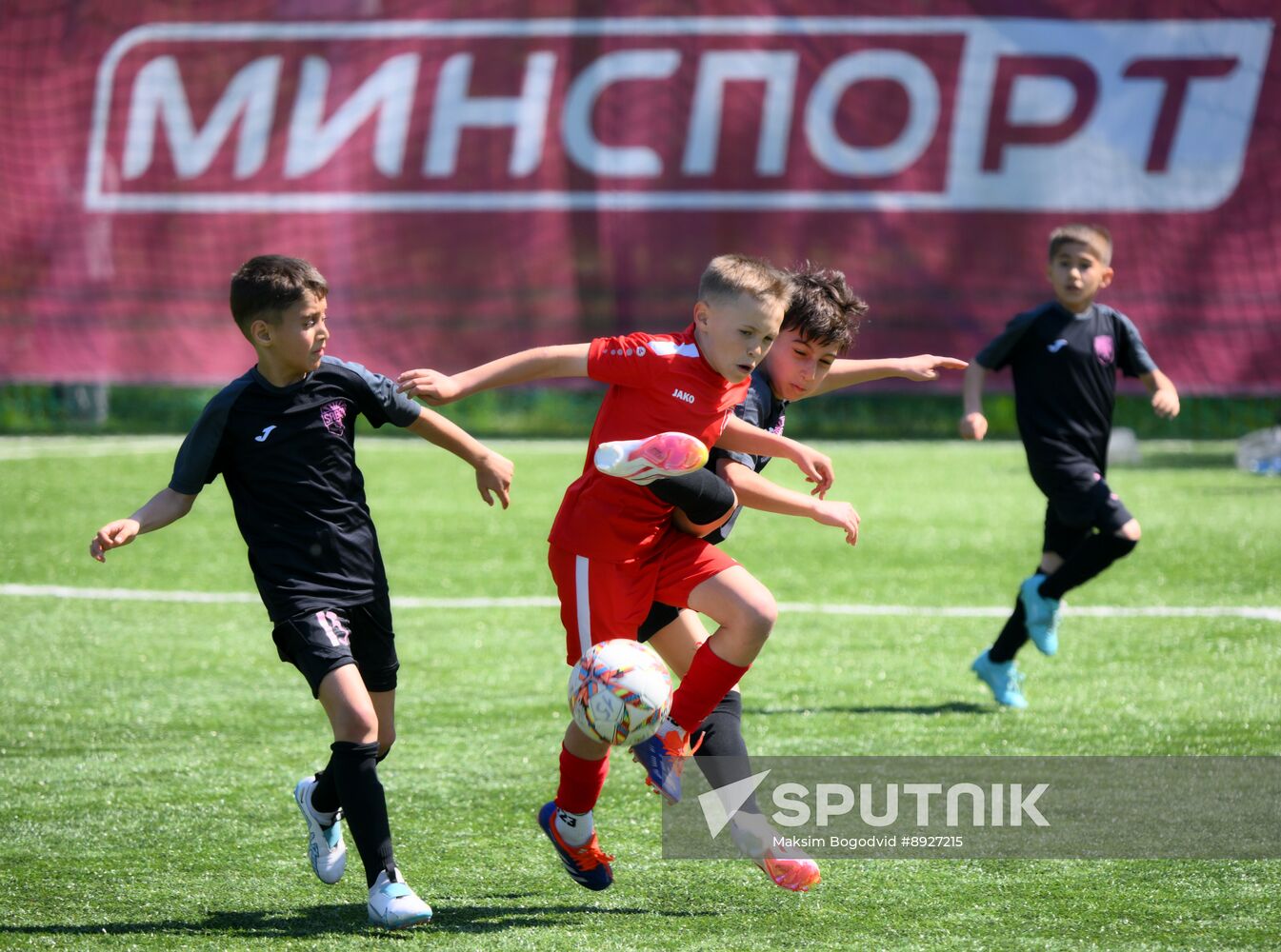 KAZANFORUM 2025. Awarding ceremony at the OIC countries' children's soccer tournament