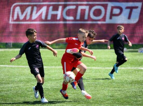 KAZANFORUM 2025. Awarding ceremony at the OIC countries' children's soccer tournament