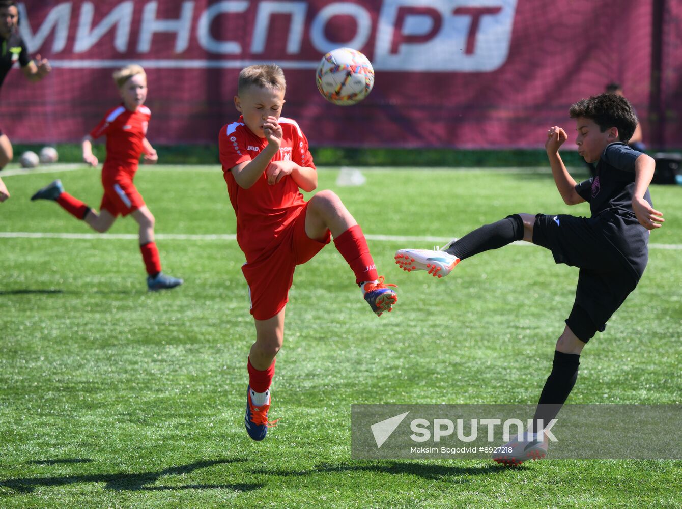 KAZANFORUM 2025. Awarding ceremony at the OIC countries' children's soccer tournament