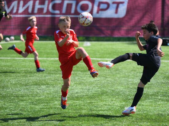 KAZANFORUM 2025. Awarding ceremony at the OIC countries' children's soccer tournament