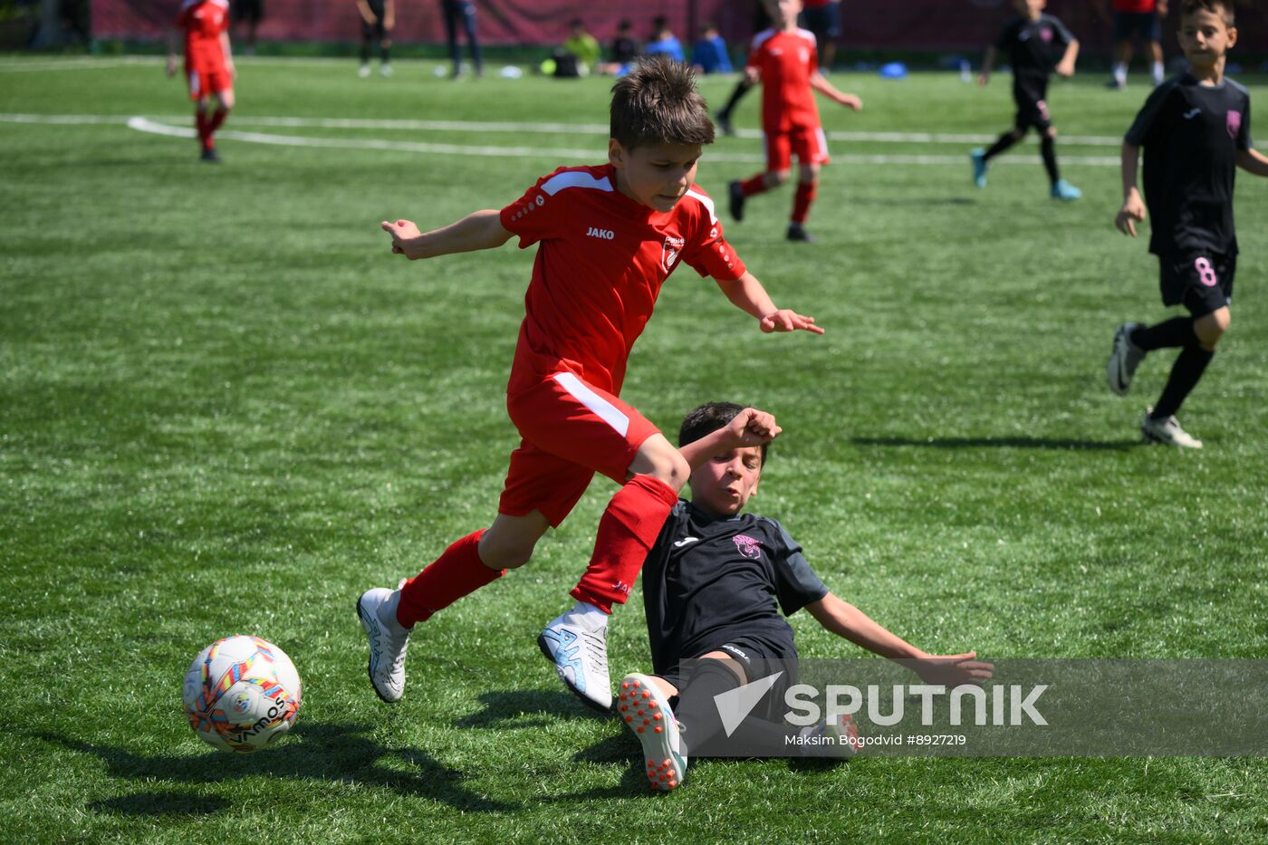 KAZANFORUM 2025. Awarding ceremony at the OIC countries' children's soccer tournament