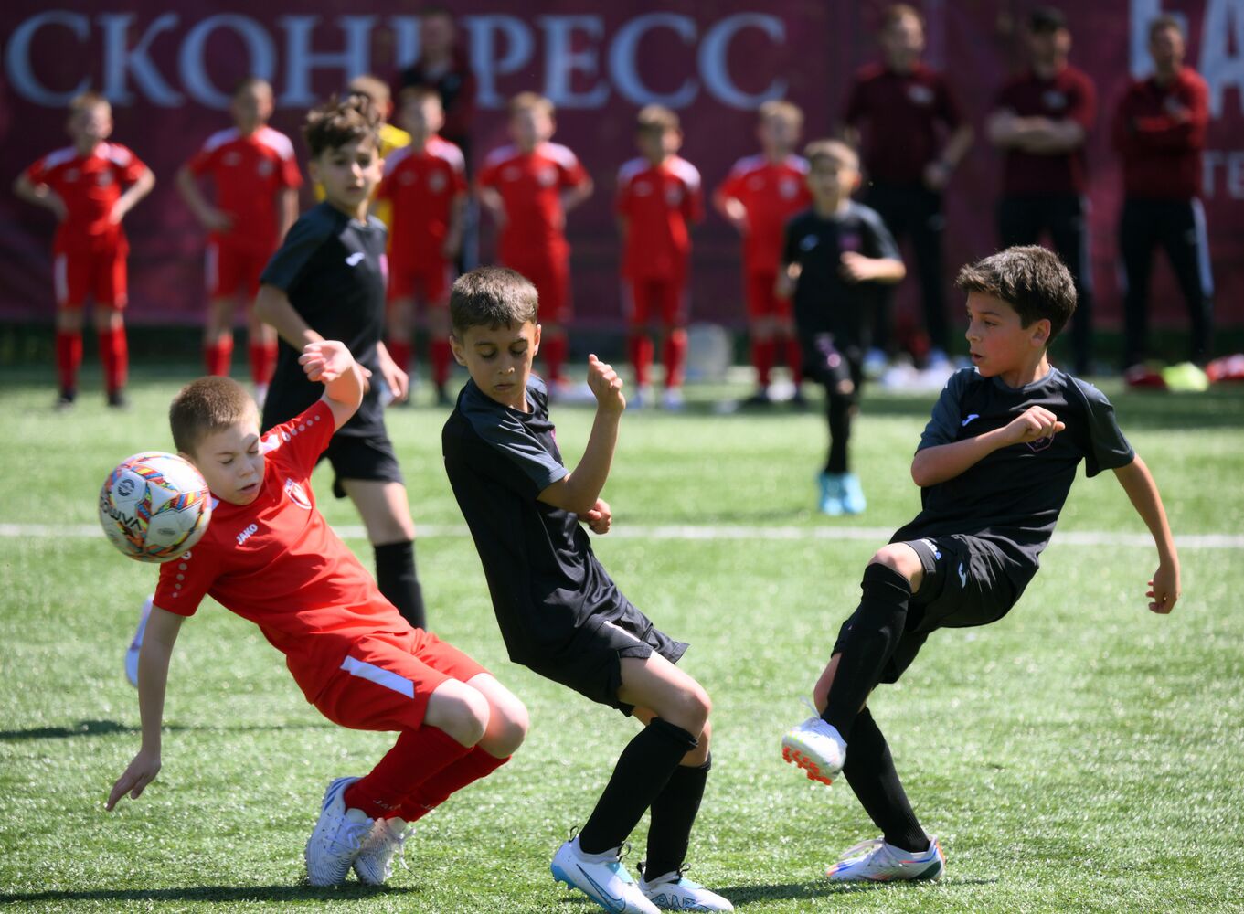 KAZANFORUM 2025. Awarding ceremony at the OIC countries' children's soccer tournament