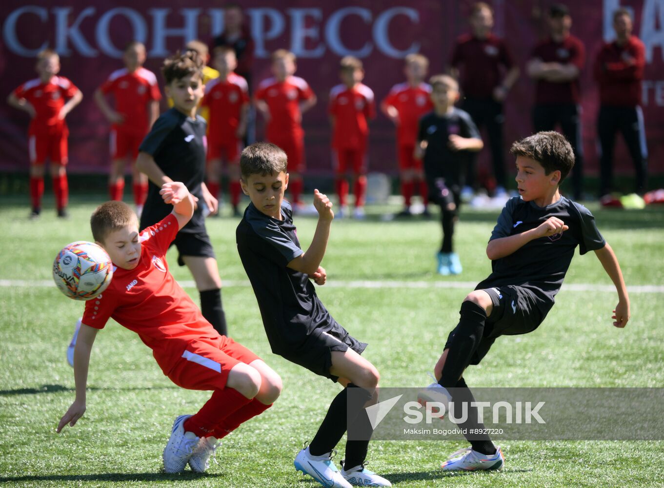 KAZANFORUM 2025. Awarding ceremony at the OIC countries' children's soccer tournament