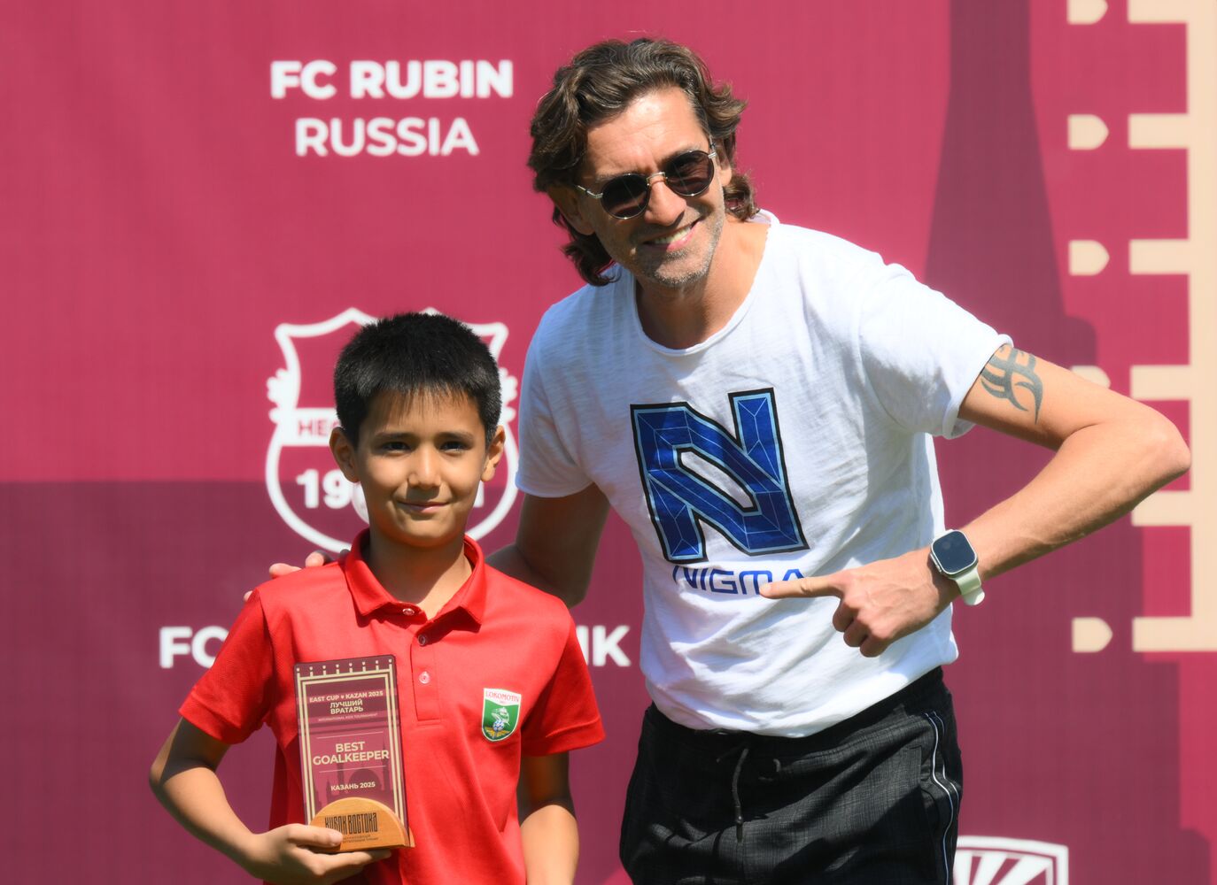 KAZANFORUM 2025. Awarding ceremony at the OIC countries' children's soccer tournament