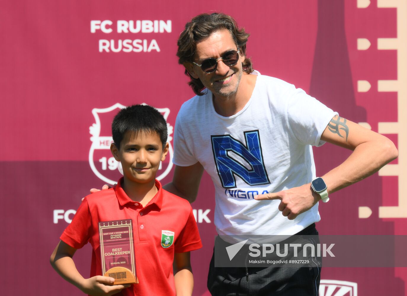 KAZANFORUM 2025. Awarding ceremony at the OIC countries' children's soccer tournament