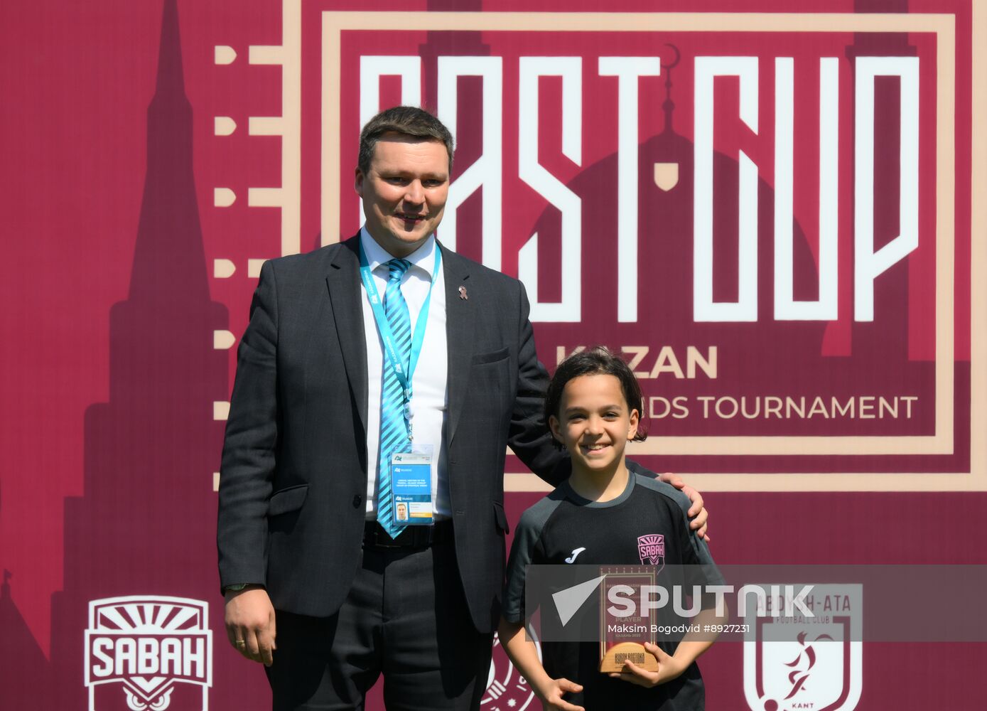 KAZANFORUM 2025. Awarding ceremony at the OIC countries' children's soccer tournament