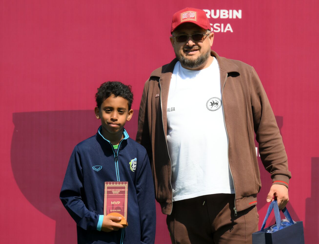 KAZANFORUM 2025. Awarding ceremony at the OIC countries' children's soccer tournament