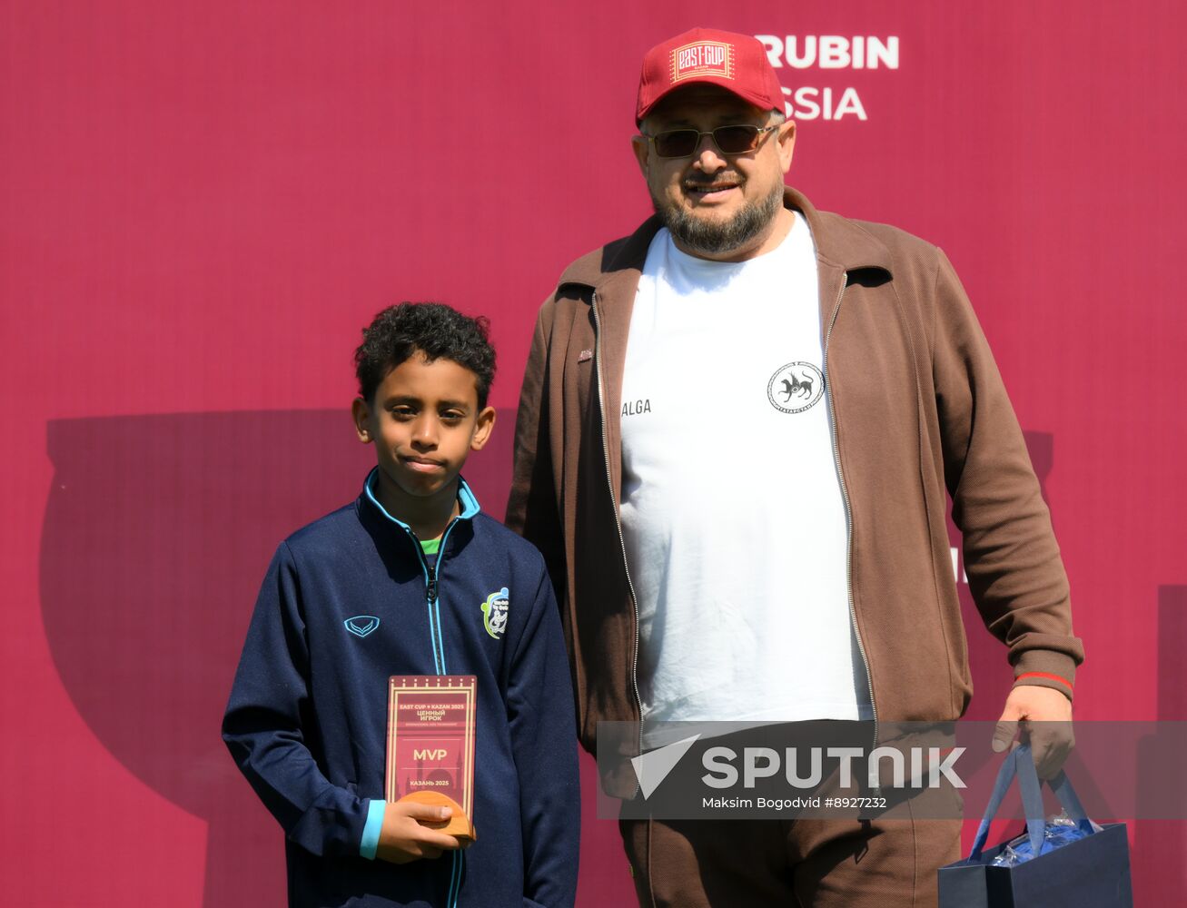 KAZANFORUM 2025. Awarding ceremony at the OIC countries' children's soccer tournament