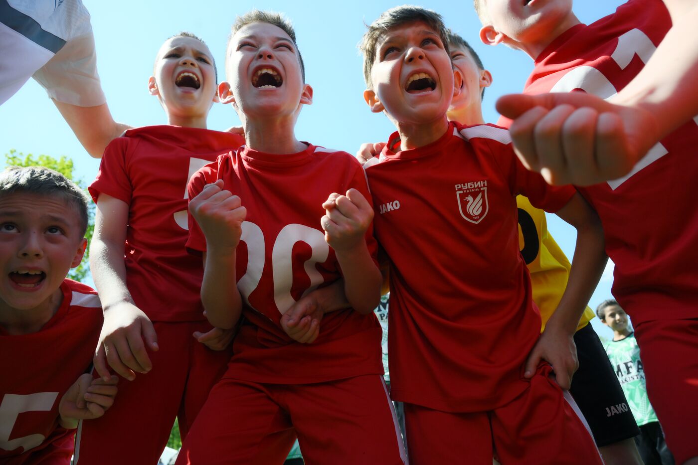 KAZANFORUM 2025. Awarding ceremony at the OIC countries' children's soccer tournament