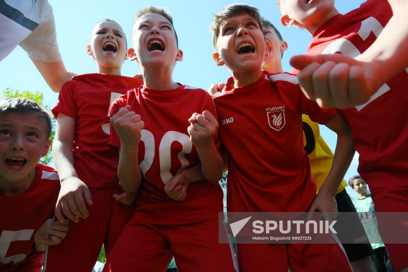 KAZANFORUM 2025. Awarding ceremony at the OIC countries' children's soccer tournament