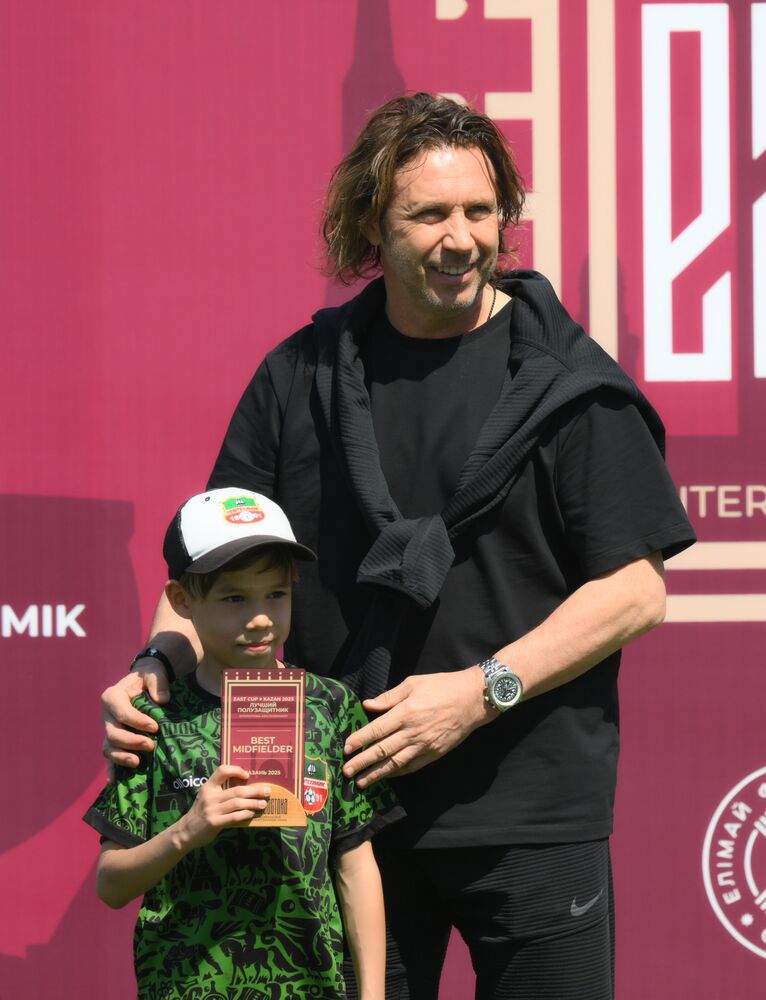 KAZANFORUM 2025. Awarding ceremony at the OIC countries' children's soccer tournament