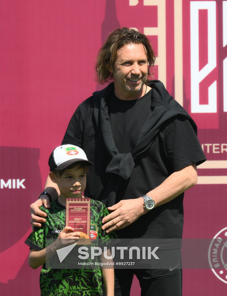 KAZANFORUM 2025. Awarding ceremony at the OIC countries' children's soccer tournament