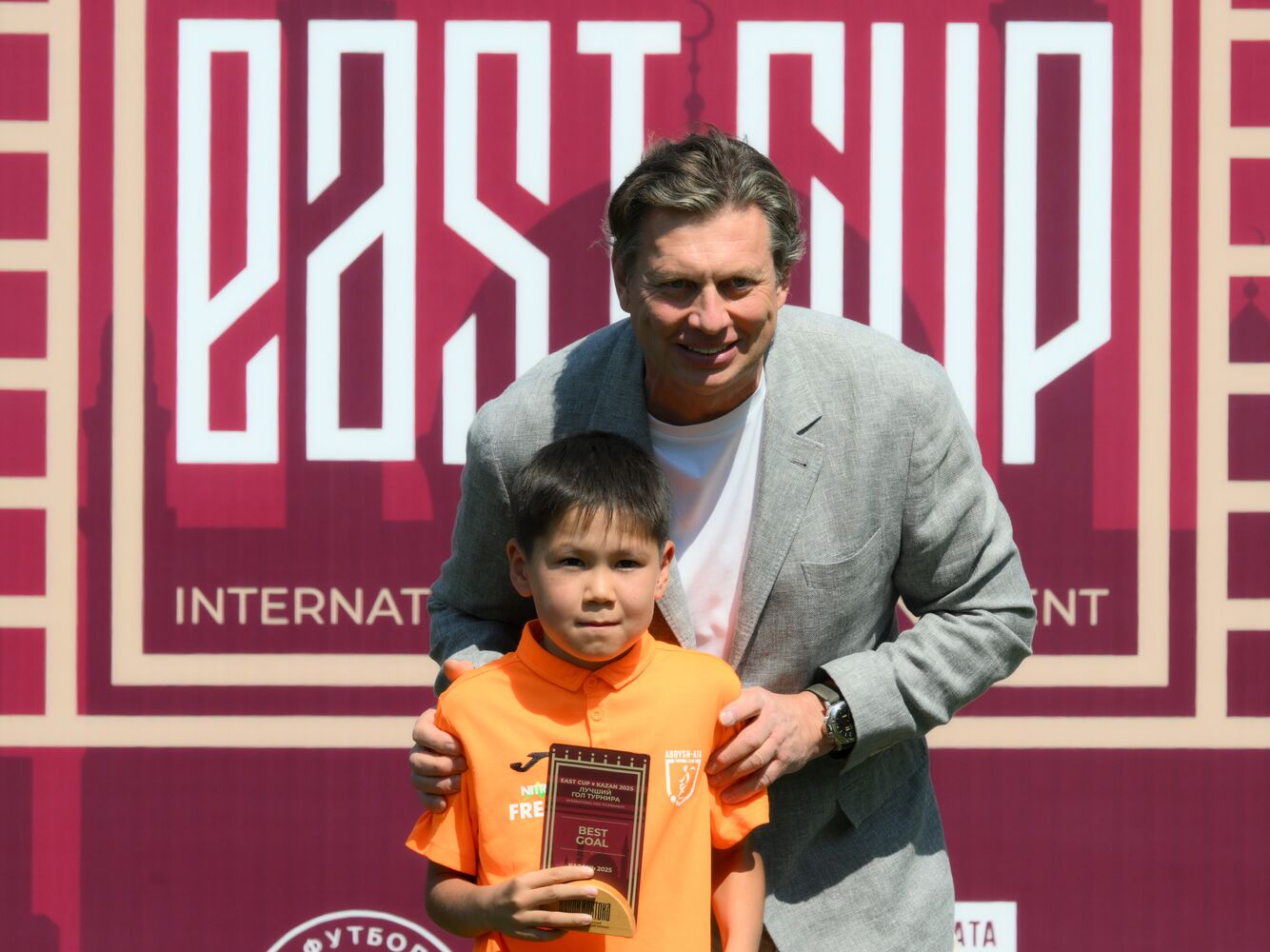 KAZANFORUM 2025. Awarding ceremony at the OIC countries' children's soccer tournament