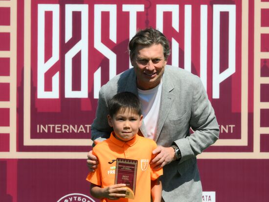 KAZANFORUM 2025. Awarding ceremony at the OIC countries' children's soccer tournament