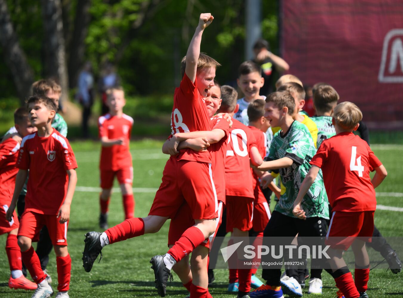 KAZANFORUM 2025. Awarding ceremony at the OIC countries' children's soccer tournament