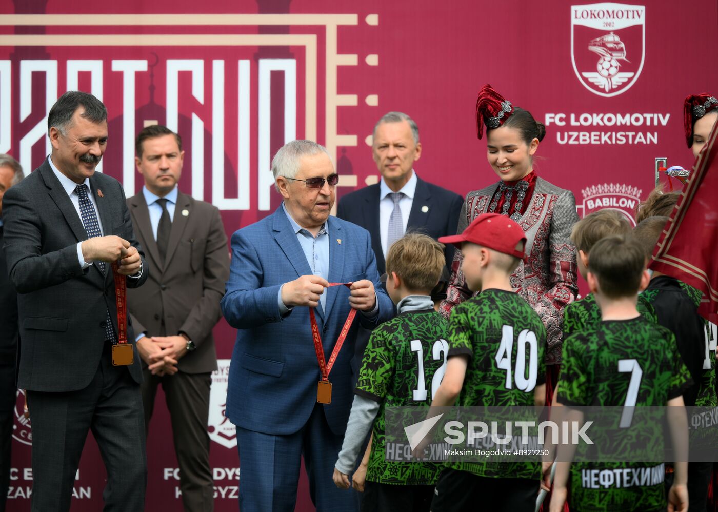 KAZANFORUM 2025. Awarding ceremony at the OIC countries' children's soccer tournament