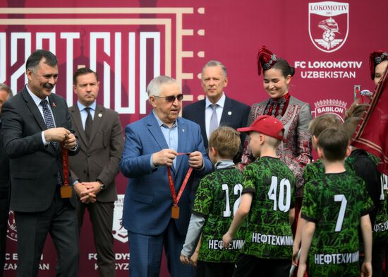 KAZANFORUM 2025. Awarding ceremony at the OIC countries' children's soccer tournament