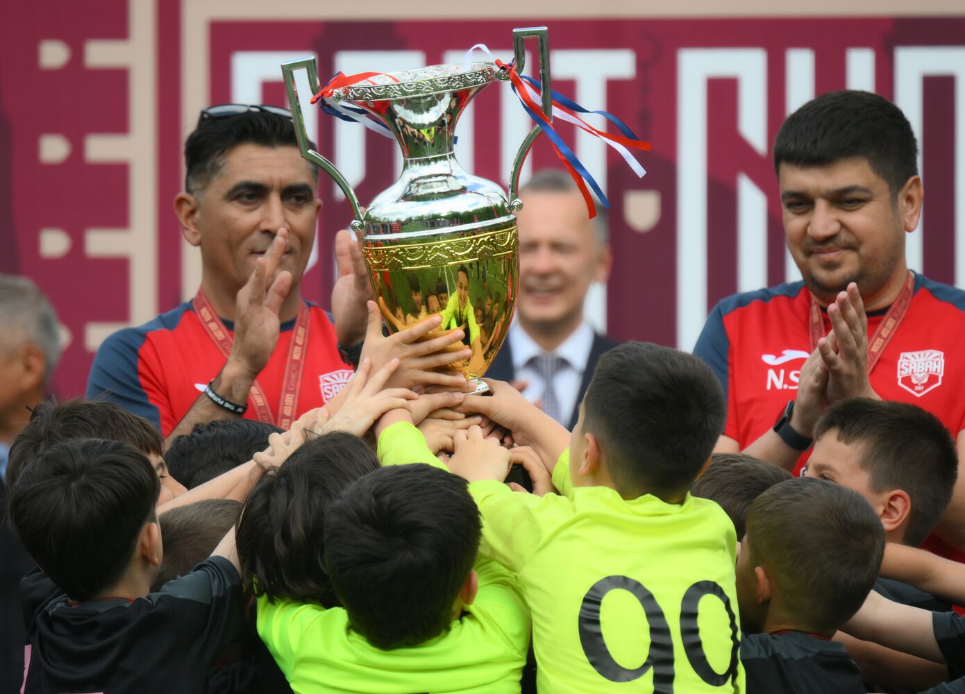 KAZANFORUM 2025. Awarding ceremony at the OIC countries' children's soccer tournament