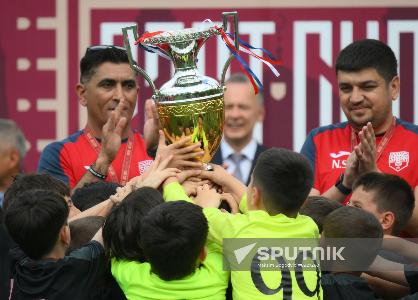 KAZANFORUM 2025. Awarding ceremony at the OIC countries' children's soccer tournament