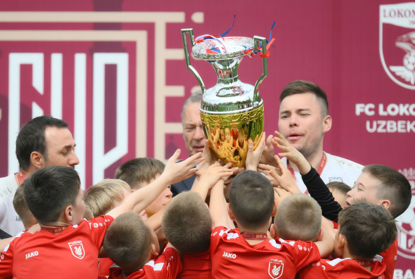 KAZANFORUM 2025. Awarding ceremony at the OIC countries' children's soccer tournament